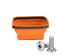 Plateaux magnétiques pour mécanicien Plateau à outils magnétique pliable en silicone Supports de boulons à vis carrés portables Organisateur magnétique Rangement d'outils robuste Conception co