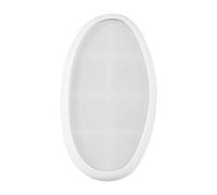 Plateaux ovales en silicone - Plat de rangement unique en résine - Cadeaux d'anniversaire - Plateau à rouler - Plateaux de rangement uniques