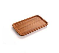 Plateaux Plateau de décoration maison en bois noyer, plateau à fruits, Dessert, café, thé, collation entier, d'apéritif Plateaux de service