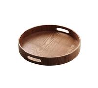 Plateaux Plateau ménager de Style Pastoral, salon, tasse à thé, plateau rond for bonbons, Dim Sum, for parfum salle bain Plateaux de service