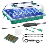 Plateaux | Pot De Jardinage Auto-Irrigant avec 40 Cellules,Kit Germination Intérieures avec Plateau De Bourgeonnement,pour Intérieur Balcon Patio Cour Bureau Culture Bourgeons