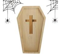 Plateaux pour servir des aliments, des plateaux de service et des plateaux, plaques à collation fantômes d'Halloween, plateau à manger en pierre tombale - Jolis plateaux de service, ornements festifs