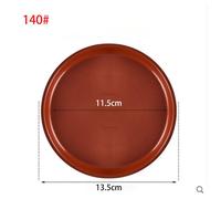 Plateaux Ronds En Plastique Pour Pot De Fleur De Jardin,Fournitures De Jardin À Domicile,Support De Base D'eau,Évitement,50 Pièces - Type Red 140h