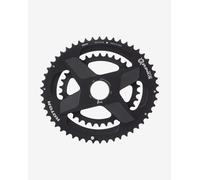 Rotor Q Rings Dm Oval Chainring Noir 53/39t Black