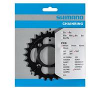 Plateaux Shimano ACERA FC-M391 26 dents 64 mm noir acier pour 48-36-26 dents