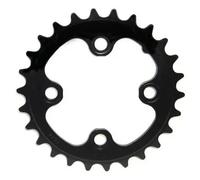 Truvativ Plateau MTB V1 64 BCD – 26 dents – Aluminium 3 mm – Blast Black