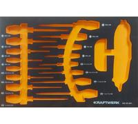 Plateaux vides VDE, vides, 600x400x40mm pour 105.110.001
