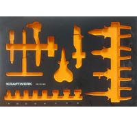 Plateaux vides VDE, vides, 600x400x40mm pour 105.110.003
