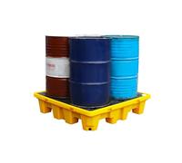 Plateforme Anti-déversement d'hydrocarbures, kit Compact de Confinement des déversements de Laboratoire - Palette et Plateau de Paillasse pour Le contrôle des écoulements de Produits chimiqu