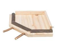 Plateforme Avec Perchoirs - Trixie - 51698 - Bois - 19 × 19 Cm - Montage Facile