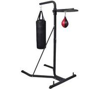 Plateforme avec poire de vitesse et sac de frappe