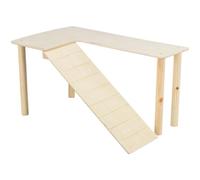 Trixie Plateforme avec rampe en bois pour souris/hamster 47 × 25 × 30 cm