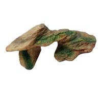 Plateforme D’éboulis pour Tortues en Résine, Grand Format | Aspect Roche Réaliste, Texture Dure, Refuge et Zone de Repos, Décor pour Terrarium et Vue D’aquarium
