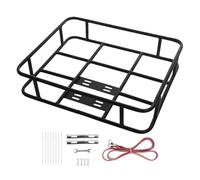 Plateforme de Bagages pour vélo - Construction en métal Solide, Structure de Montage Stable, équilibre de Conduite Fluide | L'attachement de Panier Sturdy sécurise fermement la Cargaison en Toute séc