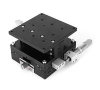 Plateforme de Coupe pour XYZ Réglage Fin 3 Axes | Alliage d\'aluminium durable, Haute précision, Forte capacité de charge, Idéal pour les machines, Équipement de test