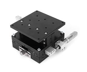 Plateforme de Coupe pour XYZ Réglage Fin 3 Axes | Alliage d\'aluminium durable, Haute précision, Forte capacité de charge, Idéal pour les machines, Équipement de test