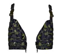 Plateforme de Cuisse Tactique avec Boucle Rotative Détachable | Plateforme de Jambe à Déconnexion Rapide, Adaptée Aux Pochettes de Chargeur MOLLE pour Équipement de Protection