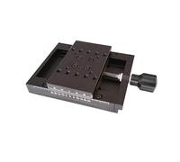 Plateforme de déplacement linéaire manuelle axe X 50 mm - Table coulissante optique for rénovation et usage industriel(Pt-sd102ps)