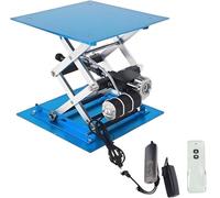 Plateforme de levage électrique de laboratoire pour expériences physiques et chimie, construction en oxyde d'aluminium, supporte une charge de 30 kg avec hauteur réglable