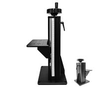 Plateforme de levage manuelle, plate-forme de levage d'expérimentation optique avec table coulissante, hauteur réglable, capacité de charge de 50 kg, alliage d'aluminium, utilisation en laboratoire