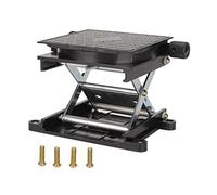 Plateforme de Levage rotative à 360°, Table de Support de Levage pour Laboratoire, Support en Alliage d’Aluminium à Hauteur réglable pour la Sculpture sur Bois et Les expériences s