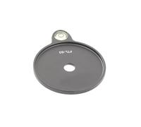 Plateforme de nivellement de trépied de 60 mm avec esprit intégré pour un positionnement précis dans les images
