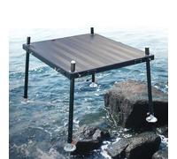 Plateforme de pêche en fibre de carbone, design compact et pliable, utilisation en eau profonde tout-terrain, quai de pêche léger