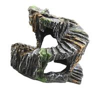 Plateforme de pèlerinage de tortues pour la décoration d ' aquarium, cachette en résine pour réservoirs de poissons et de reptiles, accessoires de paysage, plate-forme de pèlerinage de tortues pour la