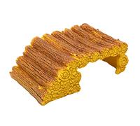 Plateforme de pèlerinage pour Tortues, Plateforme d'escalade pour Reptiles, Aspect Naturel, résine sûre, Durable pour Aquarium, Tortue, lézards, Grenouilles, Serpents 13 x 9 x 4,5