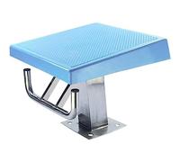 Plateforme de plongée pour Piscine intérieure et extérieure Bloc de départ de plongée en Une Seule étape avec Base en Acier Inoxydable