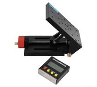 Plateforme de poinçon d'inclinaison avec angle réglable pour équipement de test Outil de positionnement précis pour le travail du bois et le perçage incliné