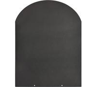 Plateforme de protection de sol pour poêles à bois et pellets en acier 90x80