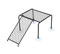 Plateforme de Repos Flottante à ventouses pour Tortues - Espace terrestre pour Tortues | Plateforme pour d'eau Douce, terrestres, salamandres et crabes - Usage domestiqu