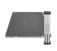 Plateforme de Scène Plateforme de Scène Pliable et Portable avec Rehausses. Plateforme de Spectacle Modulaire Amovible pour Événements, Mariages. Trépieds de Scène(80cm(32"),3.3x 3.3' (100x100cm))