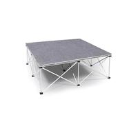 Plateforme de scène pliable portable - Kit de pont modulaire robuste pour une installation facile lors d'événements en plein air, mariages et concerts