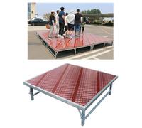 Plateforme de scène pliante avec cadre en aluminium pour une performance d'événement en intérieur et en extérieur