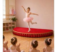 Plateforme de scène portable, mini plate-forme de scène pour enfants avec tablier de scène, capacité de charge élevée pour chorale, salle de classe, événement scolaire