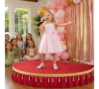 Plateforme De Scène Portable, Rehausseur De Tambour De Concert Pour Enfants | Banc De Plate-forme Portable, Pour Parler Et Chanter En Public