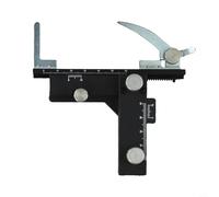 Plateforme de traduction mécanique XY pour microscope avec coulisse d'étrier à vernier, support d'échantillon en aluminium, contrôle manuel à bouton, jauge de précision de 0,1 mm pour laboratoire