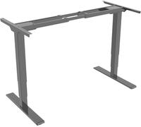 Plateforme de travail assis/debout Digitus DA-90434 Plage daltitude: 620 à 1270 mm (l x P) 1700 mm x 680 mm noir réglage électrique en hauteur