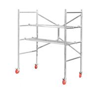 Plateforme de travail, échafaudage avec poulies, tabouret de cheval pliable rétractable, pour décoration de la maison, articles de levage, peinture murale, capacité de charge de 400 kg