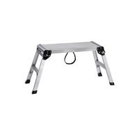 Plateforme de Travail Etabli Pliant Marchepied Aluminium 76×30×50,8cm Capacité 150KG