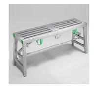 Plateforme de travail pliable portable, échafaudage en acier galvanisé, tabouret robuste pour décoration de la maison, articles de levage et peinture murale, supporte jusqu'à 200 kg