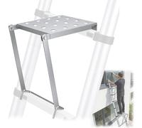 Plateforme De Travail Pour échelle, Capacité De Charge De 150 Kg Acier Inoxydable Marchepied à Clipser Plateforme De Travail Robuste Pour échelles Escabeaux Et à Coulisse