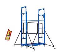 Plateforme d'échafaudage électrique mobile - Élévateur hydraulique entièrement automatique, design pliable pour un rangement et un transport faciles