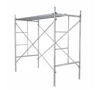 Plateforme d'échafaudage portable Échafaudage pliable portable de 6 m avec plate-forme élévatrice, planches et accessoires for tours