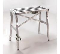 Plateforme d'échafaudage rétractable et pliable, tabouret en fer réglable en hauteur pour plaque de plâtre, capacité de charge de 500 kg, marches polyvalentes pour un accès facile et une stabilité