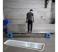 Plateforme d'échafaudage télescopique de 100 m - Antidérapante - Polyvalente - Accessoire pour un accès sûr et une meilleure bili dans les projets de construction et de bricolage