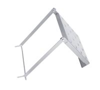 Plateforme d'échelle multi-positions en acier robuste pour organiseurs d'outils, design antidérapant, peut supporter jusqu'à 181,4 kg, installation facile, accessoire d'échelle