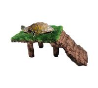 Plateforme destinée aux tortues Terrasse de Cachette pour Aquarium | Terrasse de repos et de bronzage pour tortue terrestre pour Tortues Terrestres et Aquatiques, Reptiles, Grenouilles, Barbus,